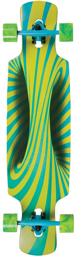 Longboard Trick Lollipop Dropthrough